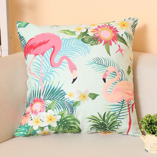 Hawaiian Pineapples Hibiscus Flowers Pillow Case Cover Protector Bed